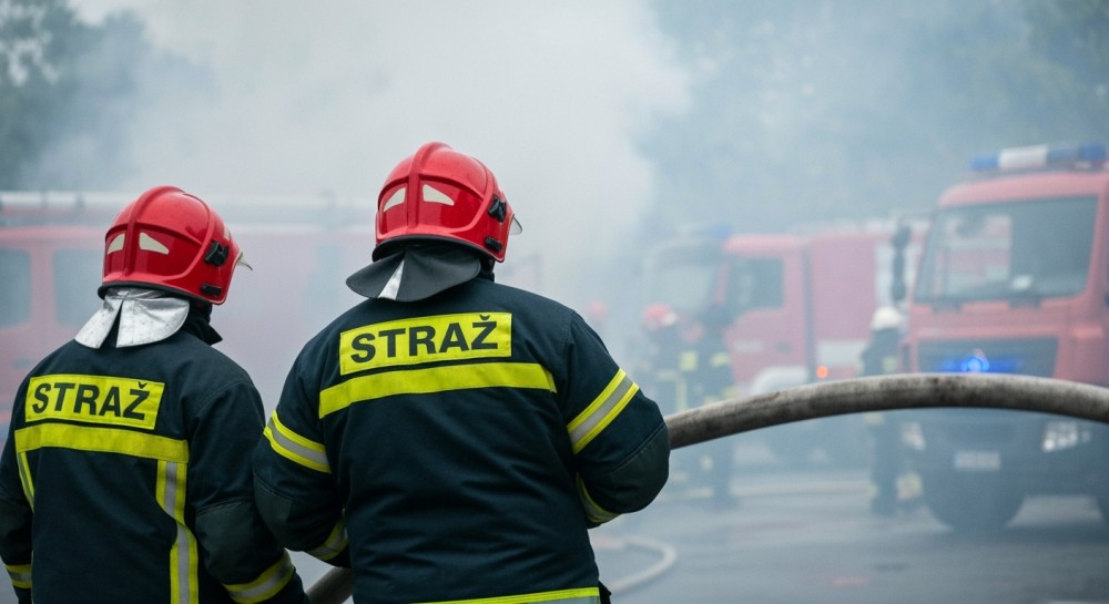 Gigantyczny pożar w Szczecinie: RCB ostrzega przed niebezpieczeństwem!