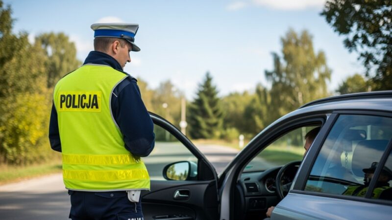 Kierowca wyprzedzał na chodniku – teraz stanie przed sądem!