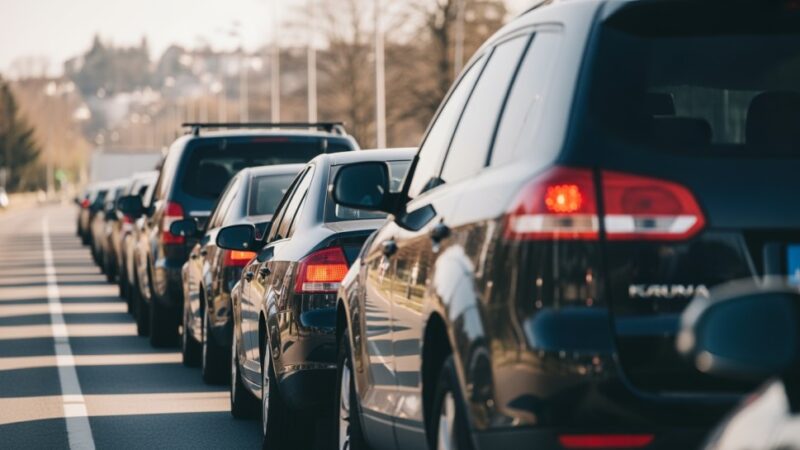 Utrudnienia w Warszewie: Budowa parkingu do listopada zmienia ruch drogowy