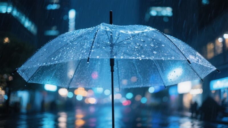 Burze nad Szczecinem: Żółty alert i kluczowe wskazówki dla mieszkańców
