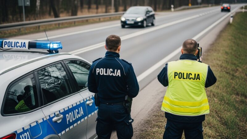 Dramatyczny pościg w Stargardzie: 38-latek próbował zabić policjanta!