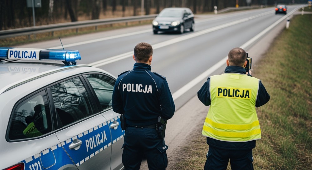 Dramatyczny pościg w Stargardzie: 38-latek próbował zabić policjanta!