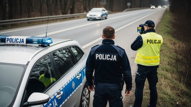 Pijana babcia z wnuczką w aucie! Zatrzymana przez policję na drodze do żłobka