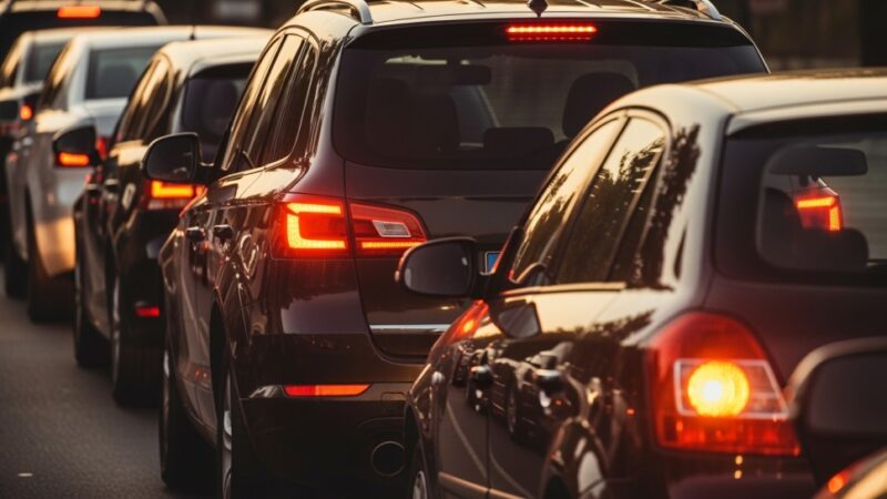 Wypadek w Policach: Utrudnienia w ruchu przez 1,5 godziny