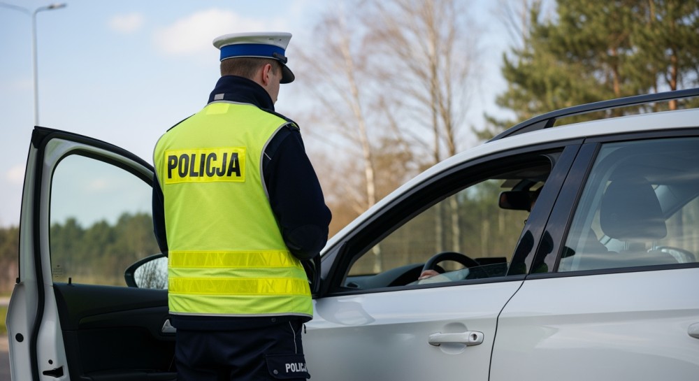 Niebezpieczna jazda: 121 km/h na lodowatej drodze!