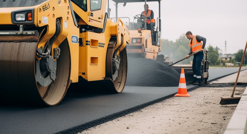 Nowa nawierzchnia na ulicach Szczecina: Krzemienna i Smocza w trakcie modernizacji
