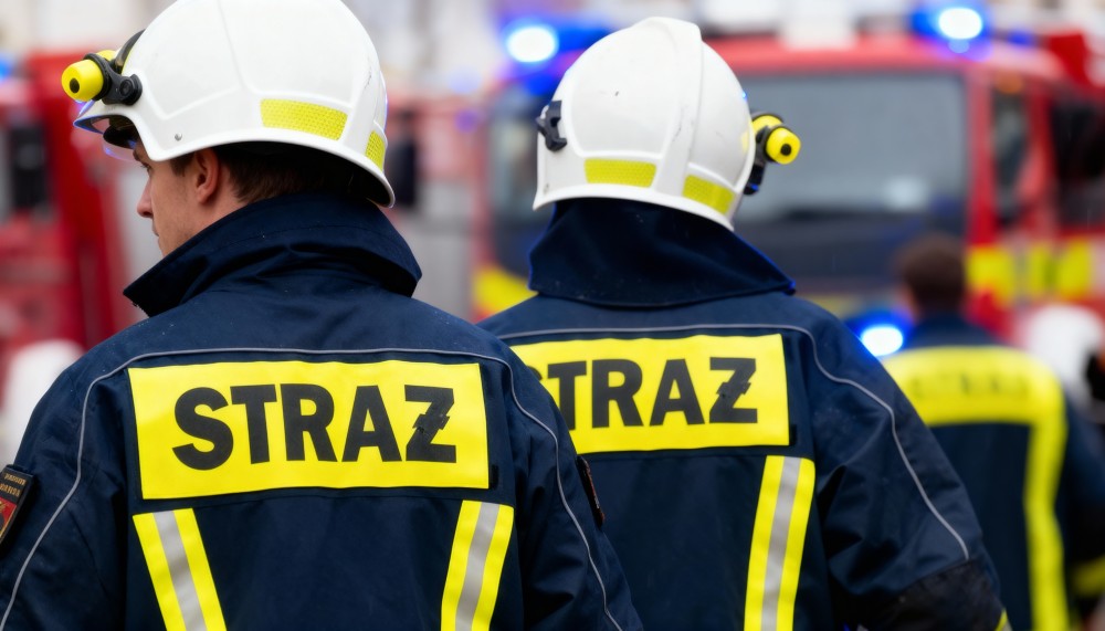 Strażacy z Szczecina doskonalą umiejętności w Bornem Sulinowie