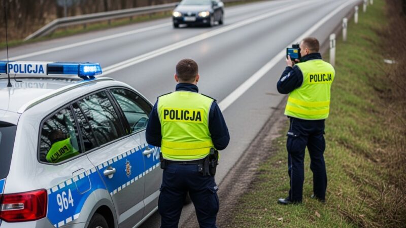 Pijani kierowcy na celowniku: weekendowe kontrole zapewniają bezpieczeństwo na drogach