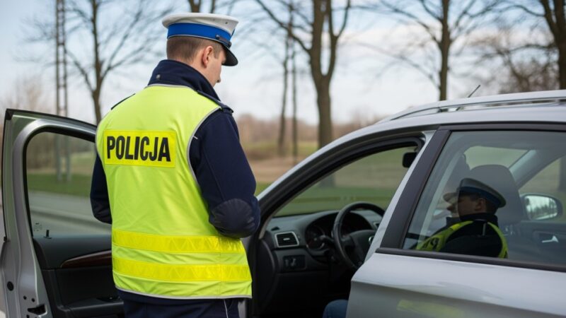 Niebo nad Szczecinem: Policja ujawnia 18 wykroczeń drogowych z powietrza!