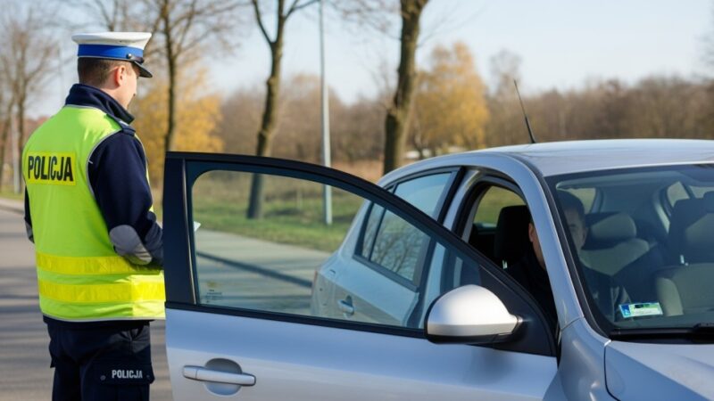 Pijany kierowca w szaleńczym rajdzie: policyjna interwencja przy Odrze