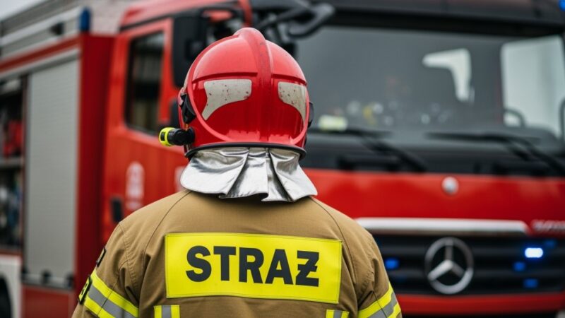 Pożar poddasza w Szczecinie: szybka interwencja strażaków uratowała budynek