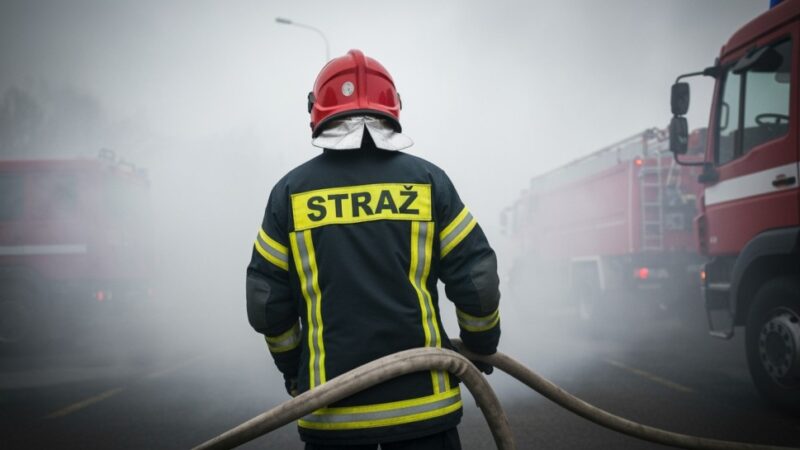 Błyskawiczna akcja policji ratuje kamienicę przed pożarem!