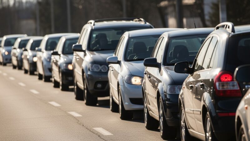 Świąteczne zakupy w Szczecinie: Policja zapewnia bezpieczeństwo na drogach!