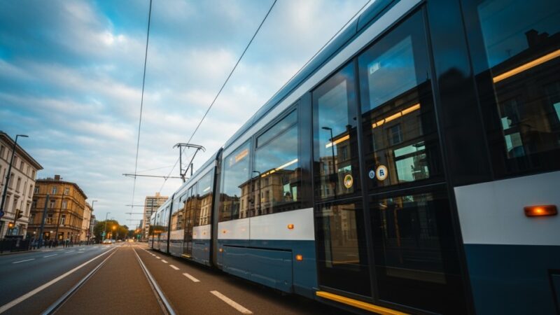 Szczecin wita nowoczesność: pierwszy tramwaj Moderus Gamma już na miejscu!
