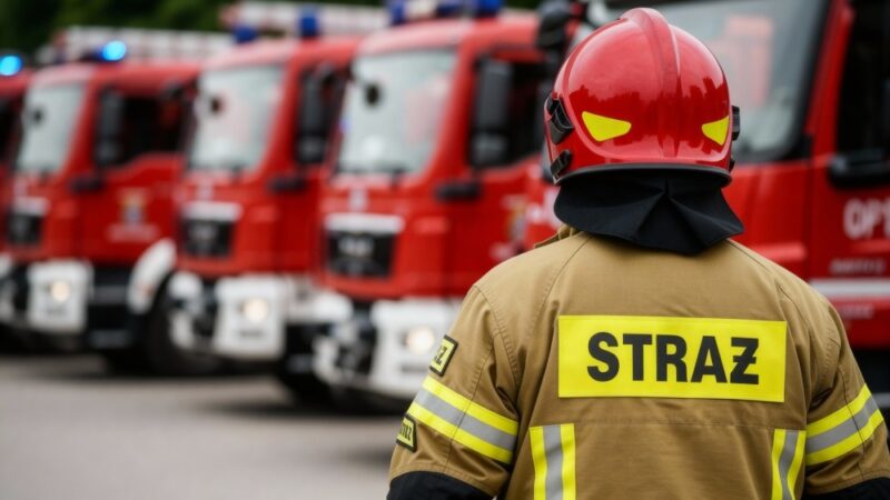 Bezpieczniejsza Gmina Dobra: Strażacy i samorząd w akcji