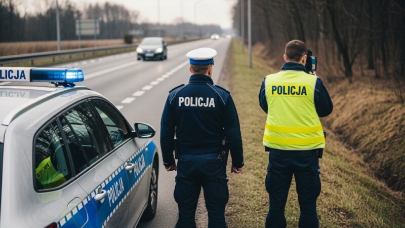 Narkotyki, wypadek i dramatyczna ucieczka: 52-latek w rękach policji