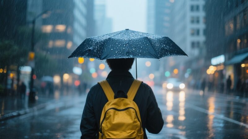 Intensywne deszcze: co oznaczają stopnie zagrożenia?