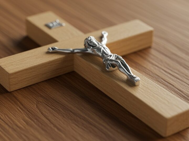 Wandalizm w Szczecinie: Policja zatrzymała mężczyznę za uszkodzenie krzyża w kościele