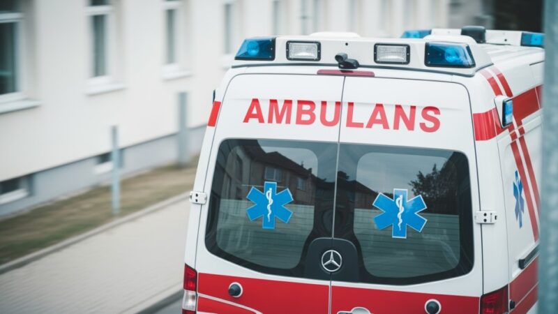 Mieszkańcy Gryfina uratowali starszą kobietę dzięki błyskawicznej reakcji