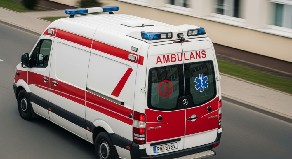 Mężczyzna ranny po upadku z rusztowania w Szczecinie – interwencja straży pożarnej