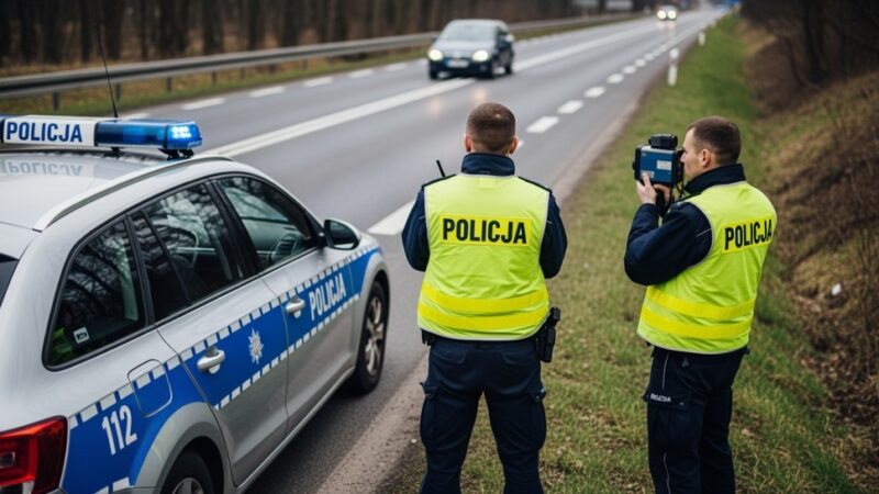 Zatrzymany za przekroczenie prędkości – był poszukiwany przez policję