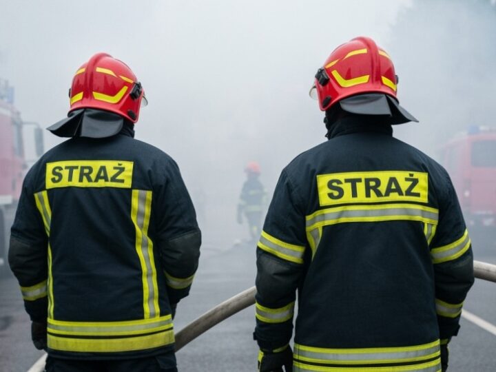Pożar mieszkania w Szczecinie: jedna ofiara, ewakuacja 40 mieszkańców