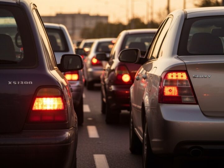 Uwaga kierowcy! Utrudnienia na W-122 w godzinach szczytu!