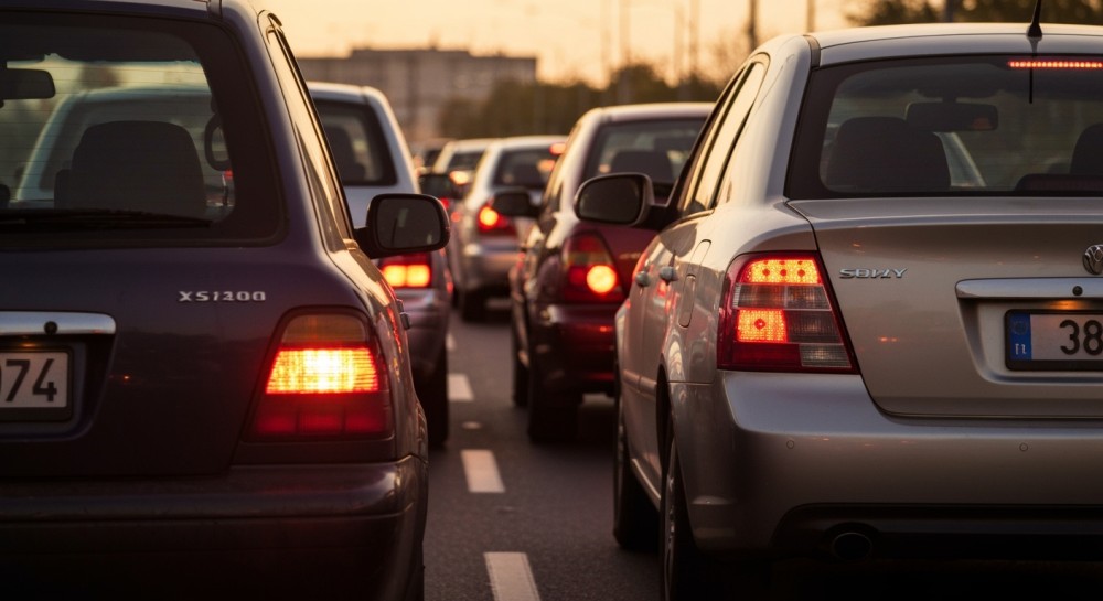 Uwaga kierowcy! Utrudnienia na W-122 w godzinach szczytu!