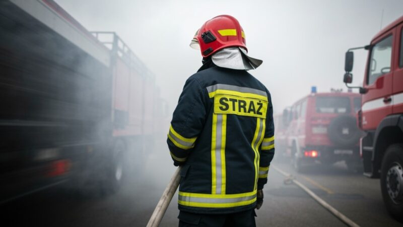 Gigantyczny pożar lasów na Mazowszu: strażacy w akcji z nowoczesnymi technologiami!
