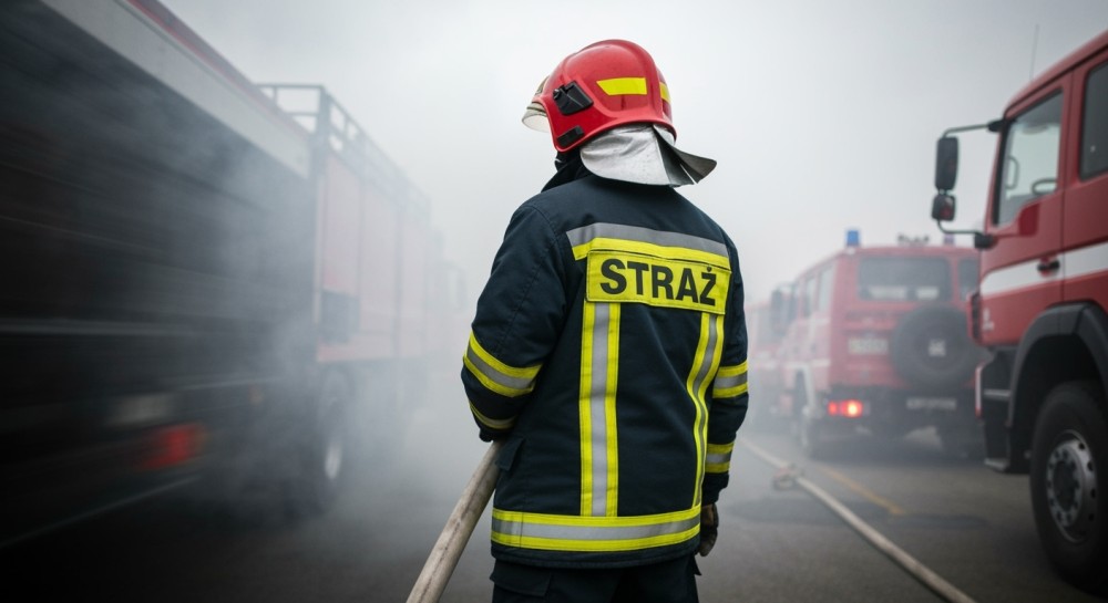 Gigantyczny pożar lasów na Mazowszu: strażacy w akcji z nowoczesnymi technologiami!