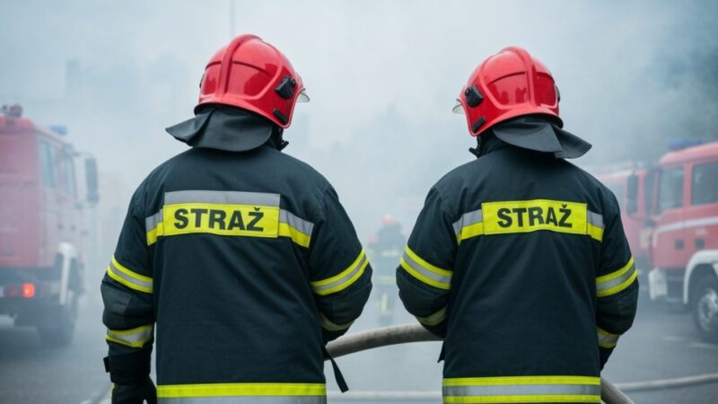 Szczecin w szoku: Zatrzymani za pożar i niebezpieczne substancje w sklepach