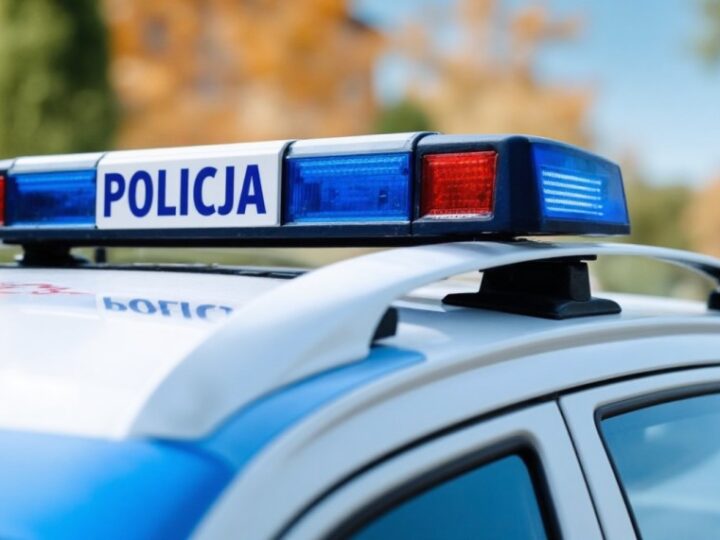 Motocyklista w Szczecinie traci kontrolę nad pojazdem, policja interweniuje