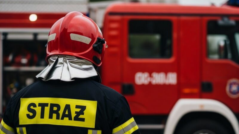 Chemiczny alarm w Wąwelnicy: służby opanowały sytuację