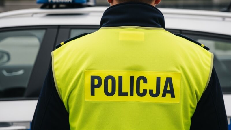 Kierowca na feldze zniszczył drogę, policja nie oszczędzała!