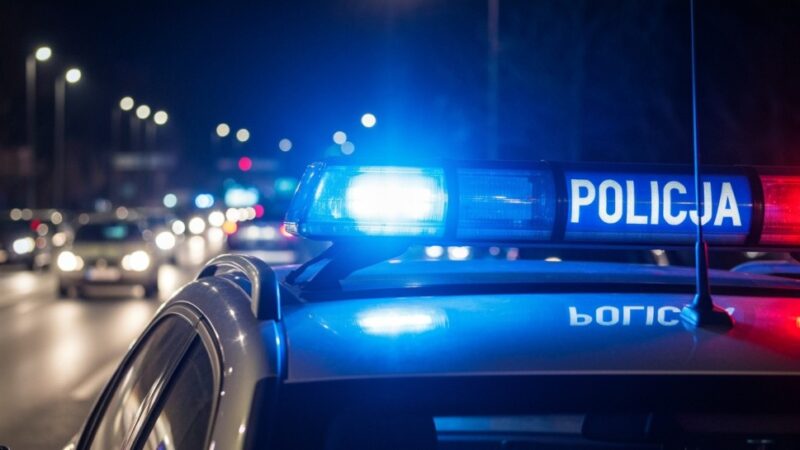 Kierowca w śmietniku: dramatyczna ucieczka przed policją kończy się zatrzymaniem