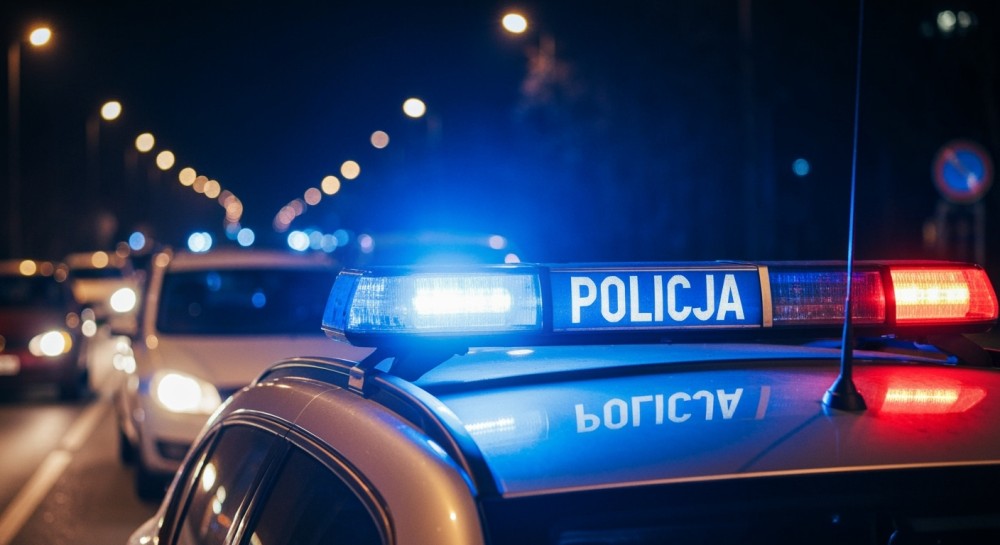 Pijana kierująca uderza w ogrodzenie i traci przytomność podczas interwencji służb