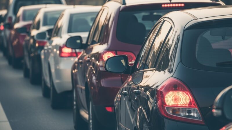 Utrudnienia w ruchu przy Park&Ride Hangarowa 27 sierpnia