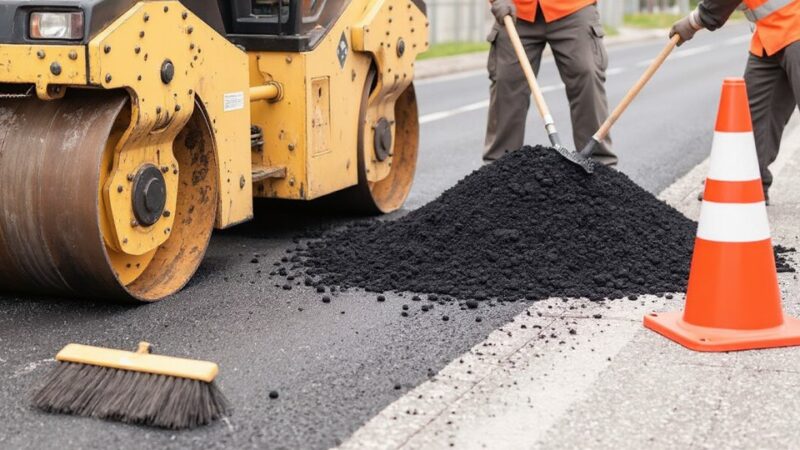 Zatoka do kontroli pojazdów w Szczecinie: Rozpoczęcie budowy na ul. Struga