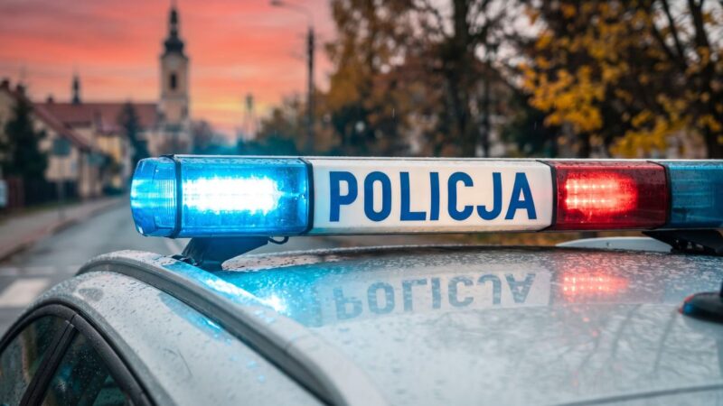 Kierowca z pięcioma zakazami uciekał przed policją i schował się w krzakach