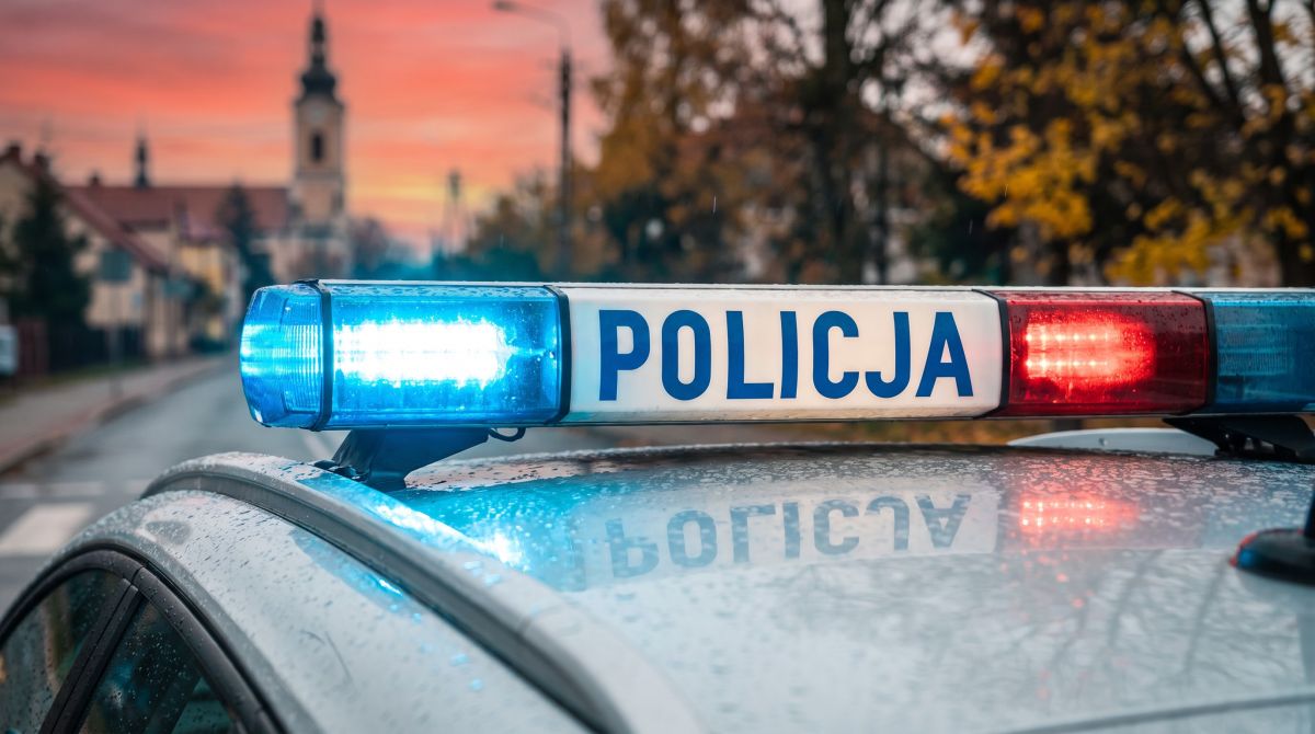 Kierowca z pięcioma zakazami uciekał przed policją i schował się w krzakach