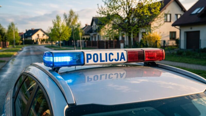 Szczecińscy policjanci szybko zatrzymali dwóch podejrzanych o rozbój dzięki współpracy patroli i monitoringowi