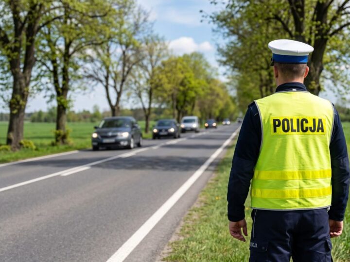 Kierowca pędził 133 km/h w strefie 70 km/h! Policja interweniuje