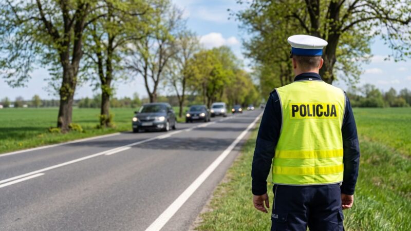 Kierowca pędził 133 km/h w strefie 70 km/h! Policja interweniuje