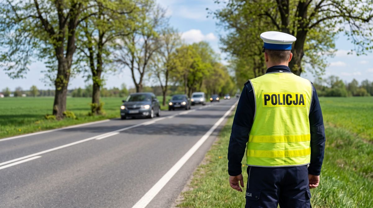 Kierowca pędził 133 km/h w strefie 70 km/h! Policja interweniuje